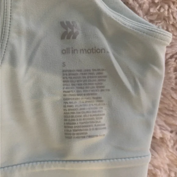 All in Motion Sports Bra in cool mint - Picture 2 of 4